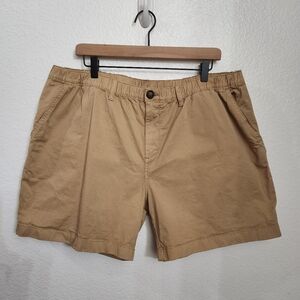 Chubbies Tan Flat Front Casual Shorts